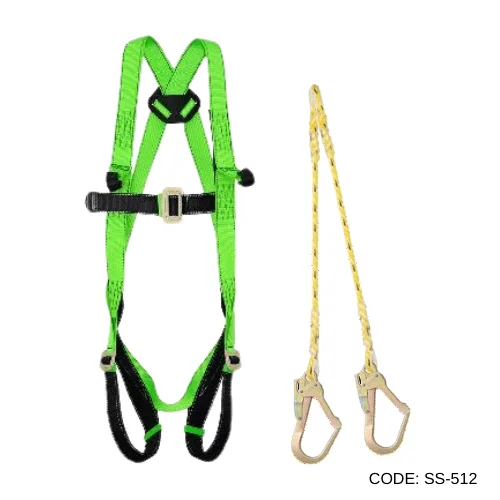 FULL BODY HARNESS FOR LADDER TOWER CLIMBING WITH TEXTILE LOOP