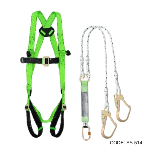 FULL BODY HARNESS FOR LADDER TOWER CLIMBING WITH TEXTILE LOOP