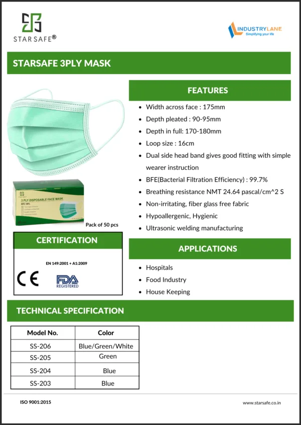 SURGICAL DISPOSABLE NOSE MASK