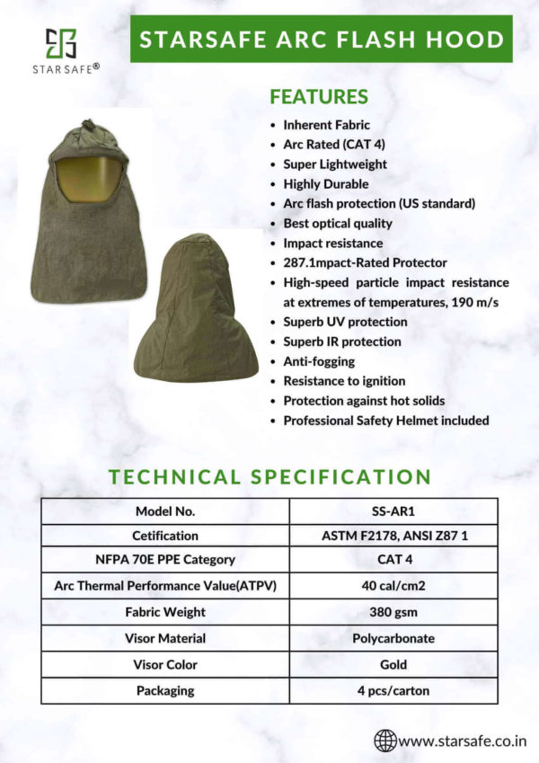 ARC FLASH HOOD