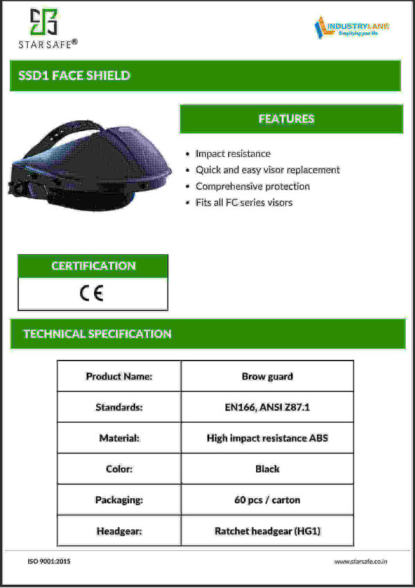 SSD1 FACE SHIELD